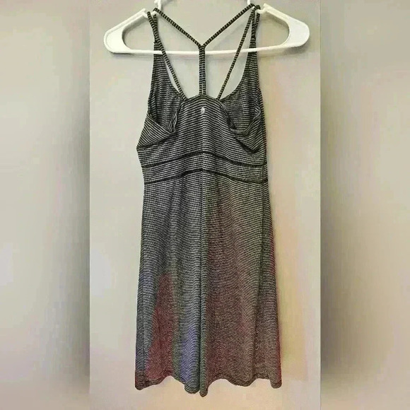 Soybu Women's Tahiti Athletic Stretchy Mini Dress Sz Small Built In Bra - Picture 3 of 4